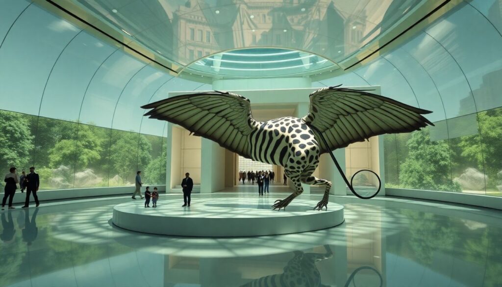 музеи и зоопарки - иллюстрация