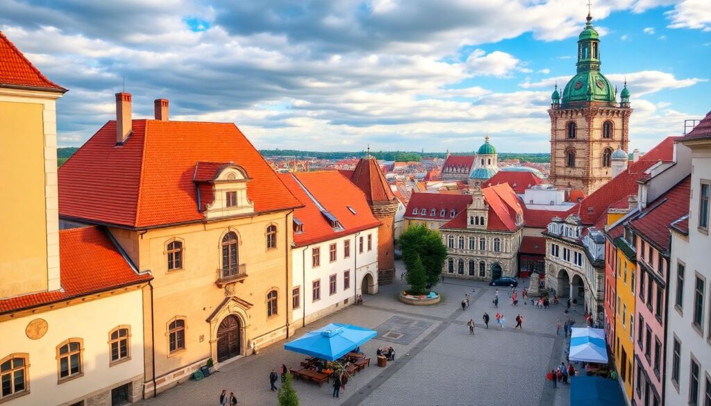 Маршруты по Кракову: старый город - иллюстрация