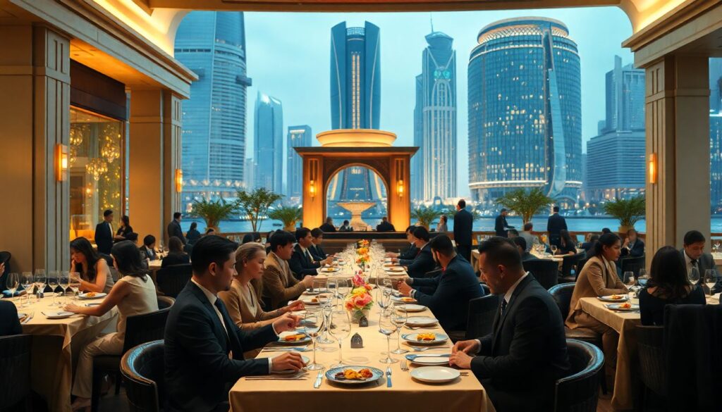 аристократия и гастрономия - иллюстрация