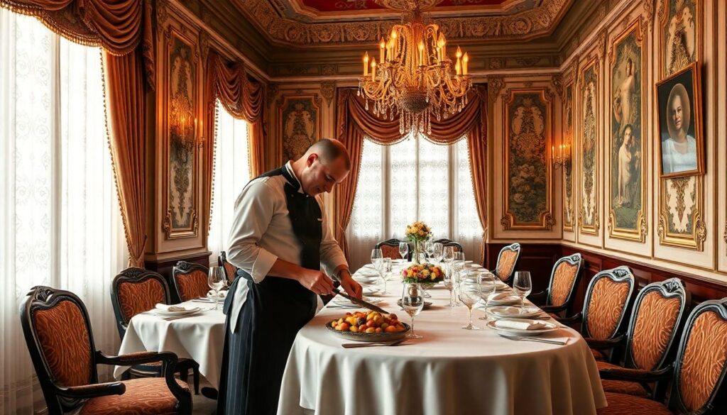 аристократия и гастрономия - иллюстрация