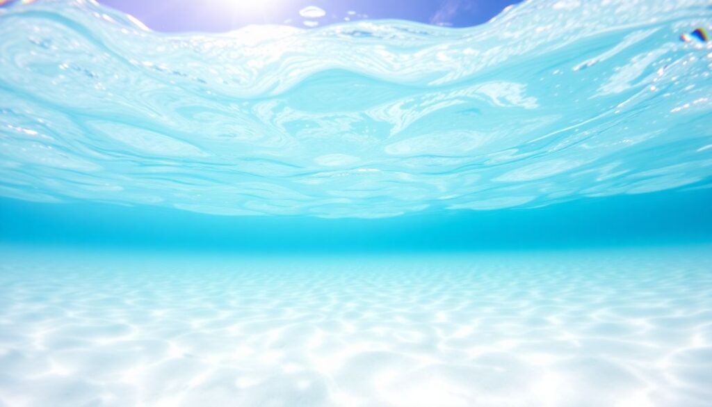 дайвинг и белый песок - иллюстрация