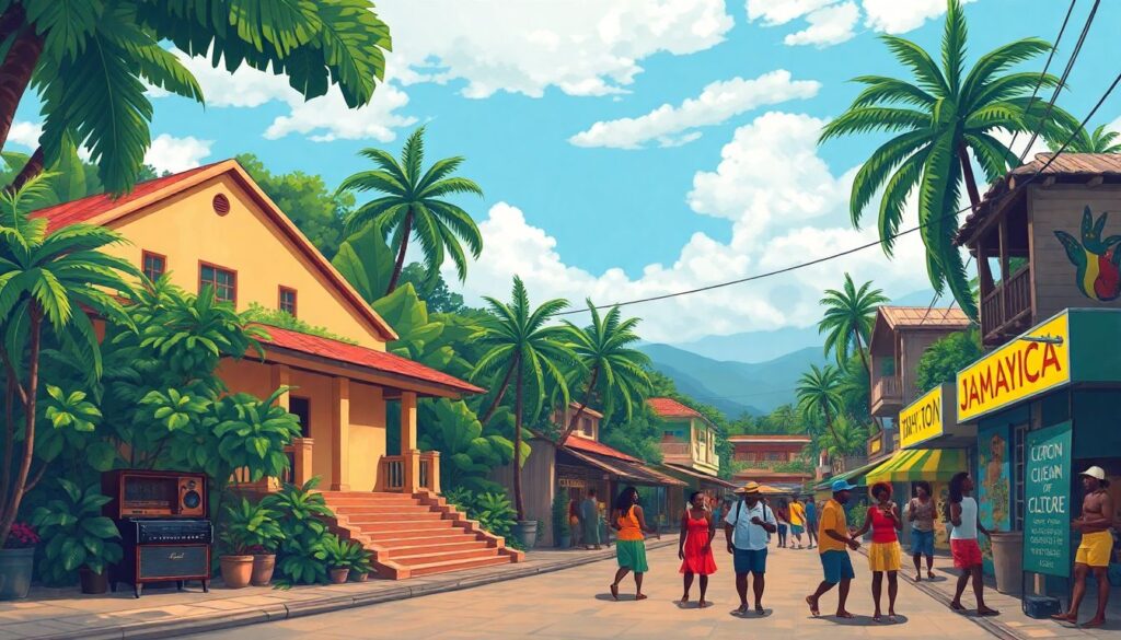 Путешествия по Ямайке: ритмы - иллюстрация