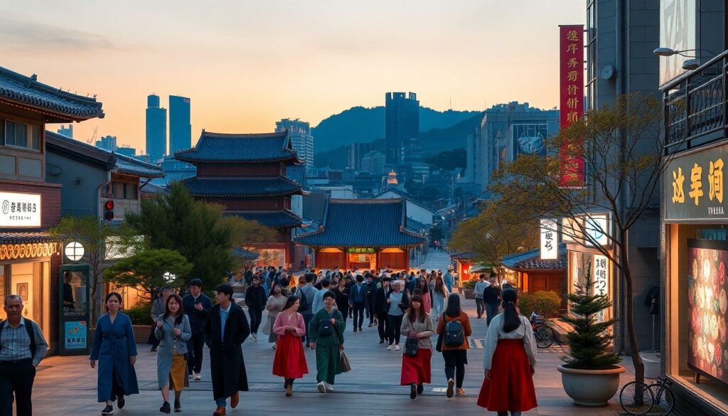 Маршруты по Корейскому полуострову: Сеул - иллюстрация