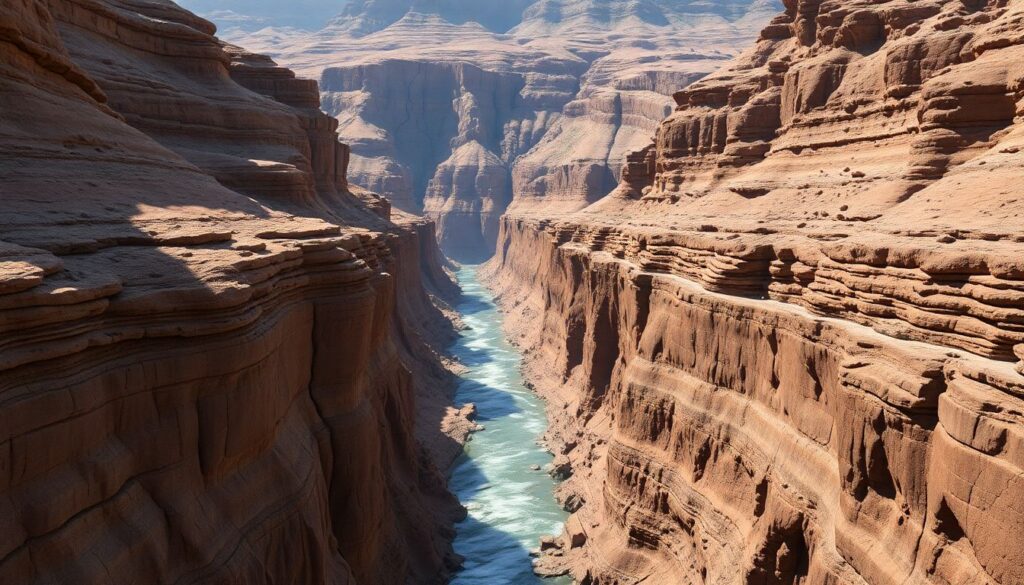 каньоны - иллюстрация