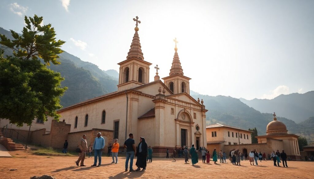 Путешествия по Эфиопии: церкви - иллюстрация