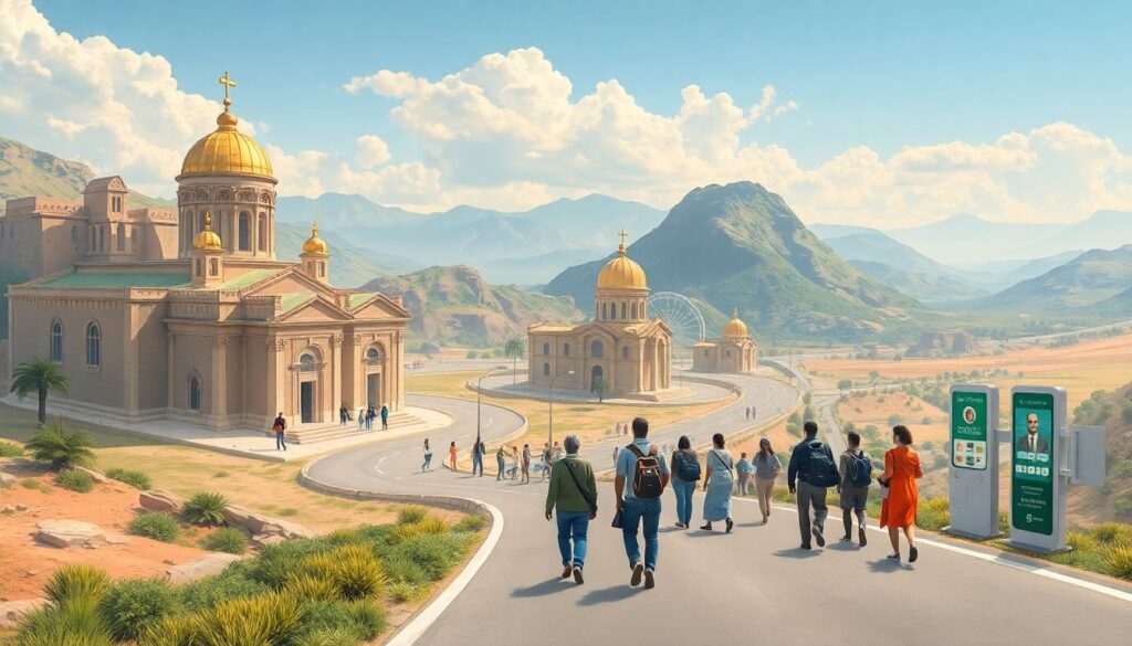 Путешествия по Эфиопии: церкви - иллюстрация