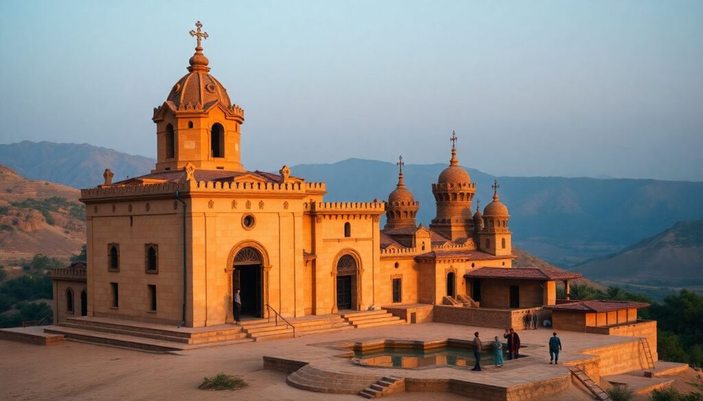 Путешествия по Эфиопии: церкви - иллюстрация