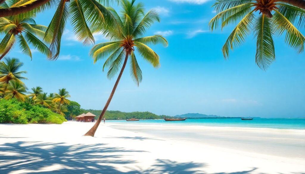 Поездки по Мьянме: пляжи - иллюстрация