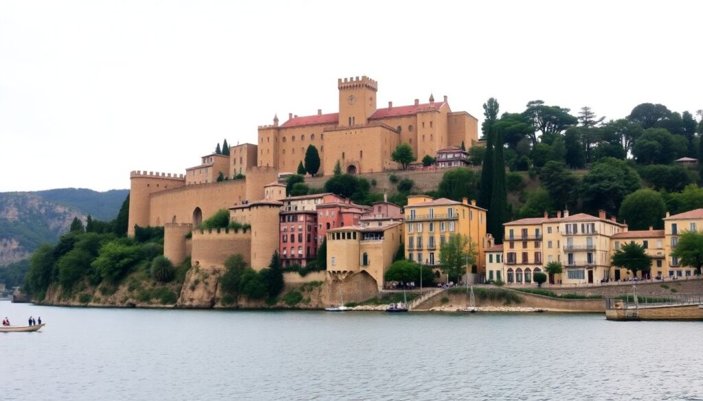 Города и замки Испании: маршруты по Каталонии - иллюстрация