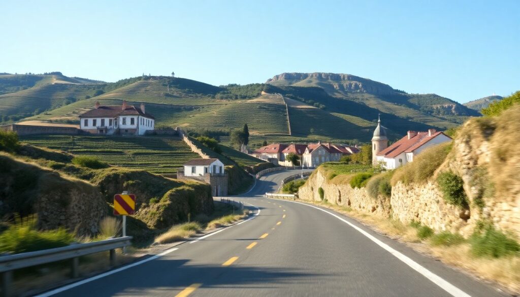 Маршруты на авто по Португалии: побережье и винодельни - иллюстрация