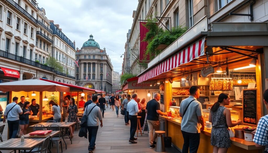 Где поесть в Лондоне: уличная еда и рынки - иллюстрация
