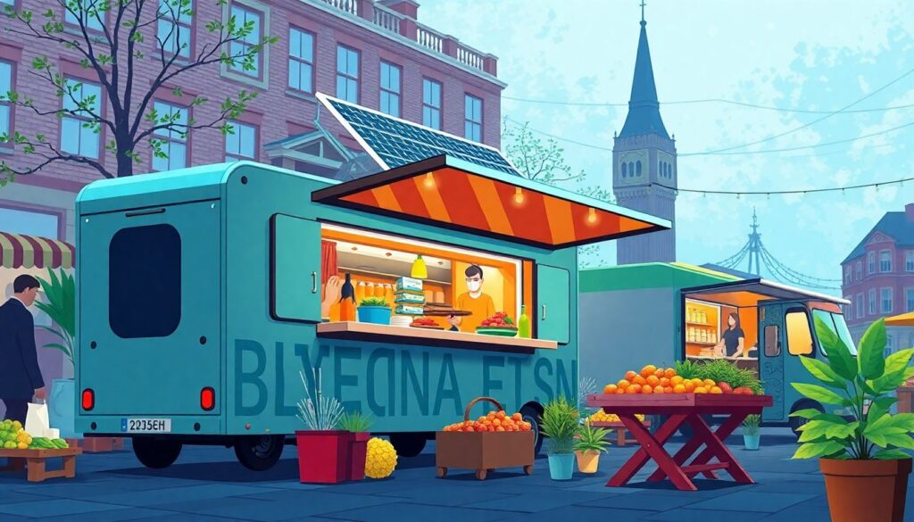 Где поесть в Лондоне: уличная еда и рынки - иллюстрация