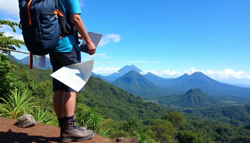 Путешествия по Коста-Рике: вулканы - иллюстрация