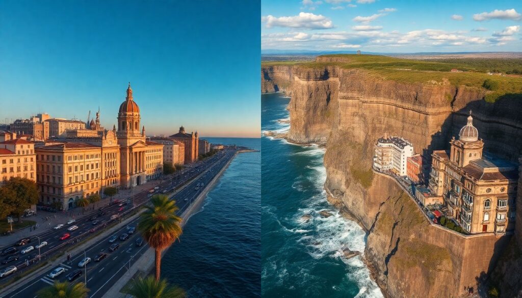 Буэнос-Айрес и Вальдес - иллюстрация