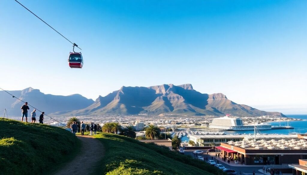 Города и маршруты по Южной Африке: Кейптаун - иллюстрация