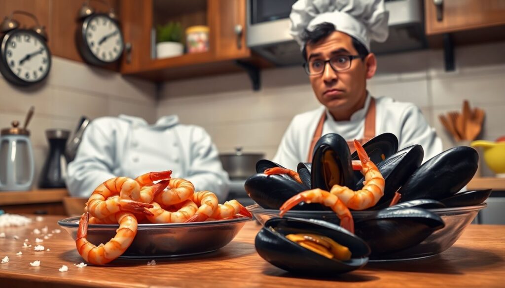 море и кухня - иллюстрация