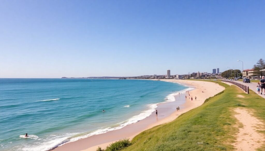 Маршруты по Сиднею: пляжи - иллюстрация