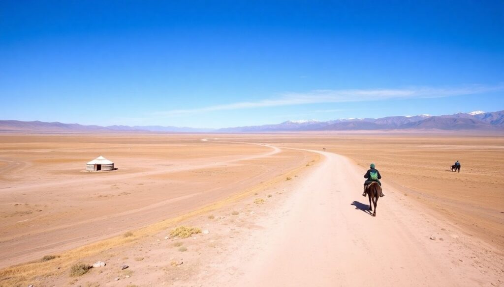 Истории путешествий по Монголии: степи - иллюстрация