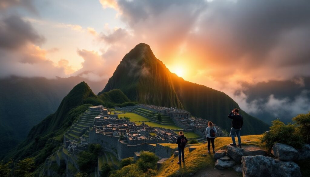 Истории путешествий по Перу: Мачу-Пикчу - иллюстрация