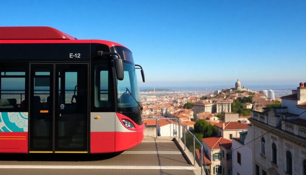 Города и маршруты по Лиссабону: холмы - иллюстрация