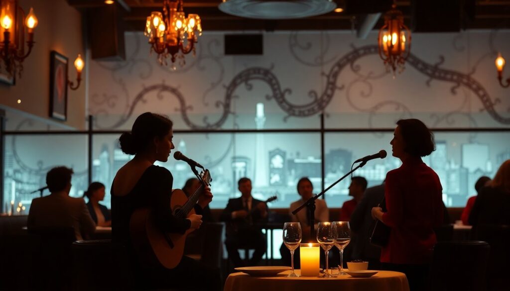 фадо и рынок - иллюстрация