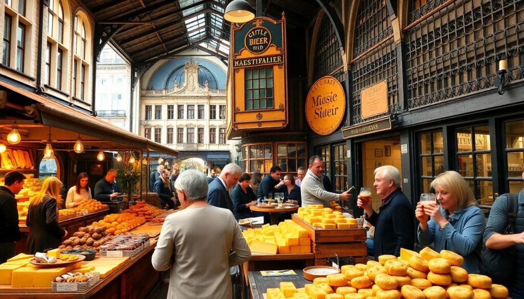 Маршруты по Бельгии: Брюссель - иллюстрация