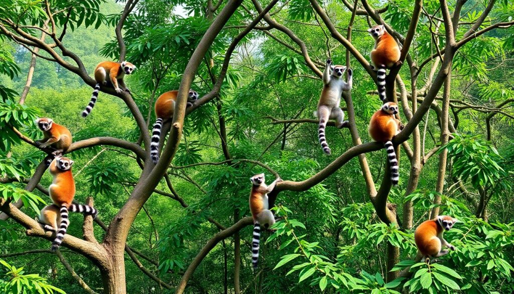 Путешествия по Мадагаскару: лемуры и рифы - иллюстрация