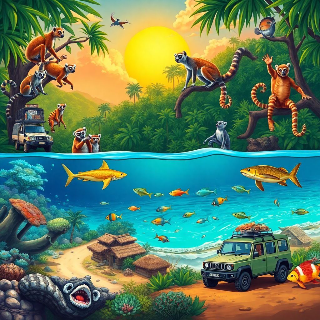 Путешествия по Мадагаскару: откройте лемуров и коралловые рифы острова