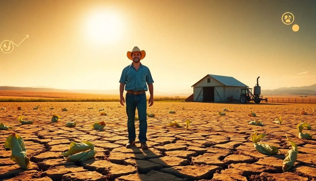 Рио и сельские фермы - иллюстрация