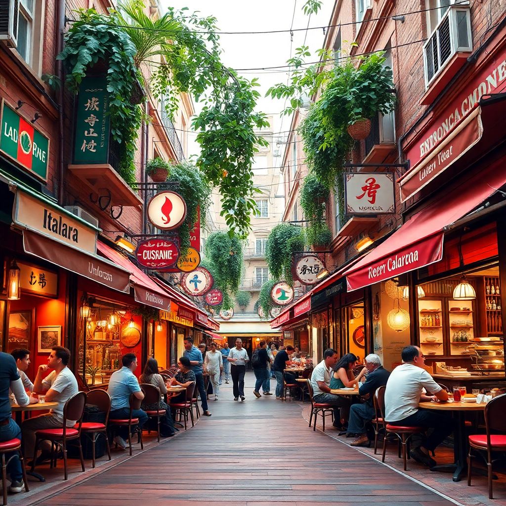 Кафе и кухни народов мира: гастрономическое путешествие по любимым вкусам