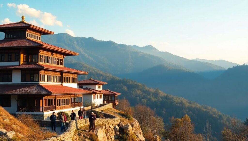 Путешествия по Бутану: монастыри - иллюстрация