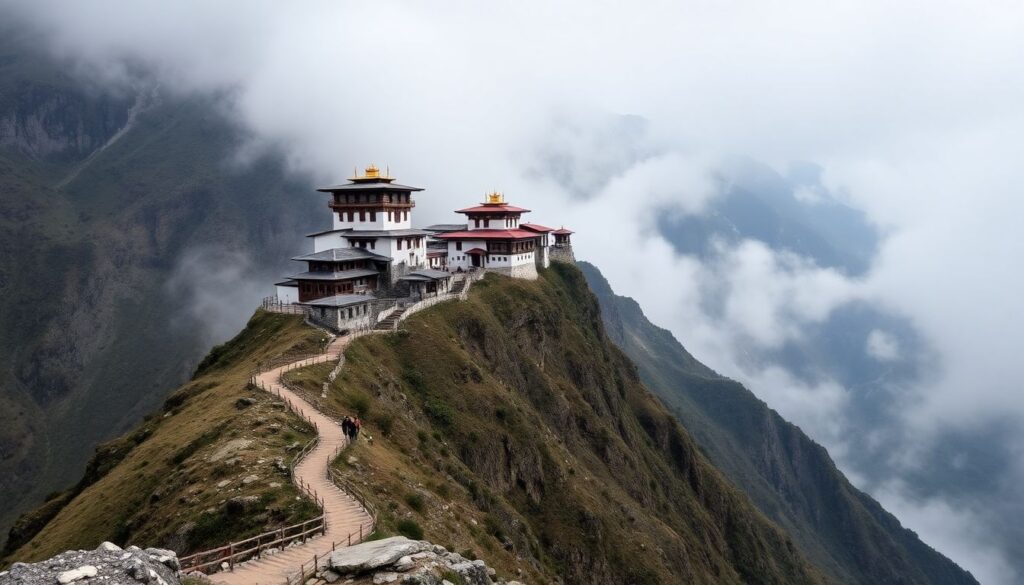 Путешествия по Бутану: монастыри - иллюстрация