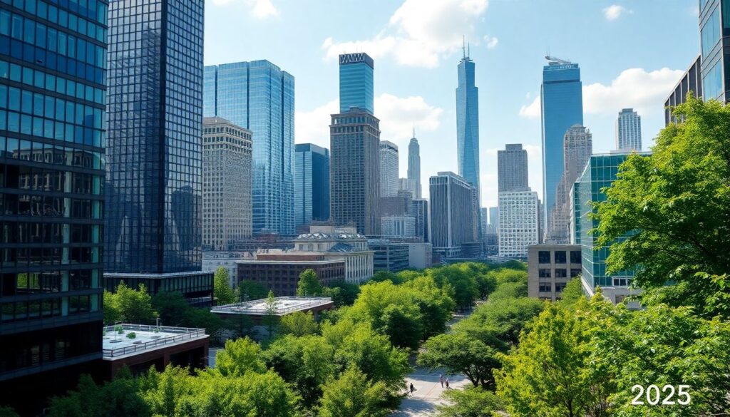 Истории путешествий по Чикаго: архитектура и сафари - иллюстрация