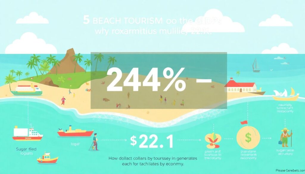 Истории путешествий по Маврику: пляжи - иллюстрация