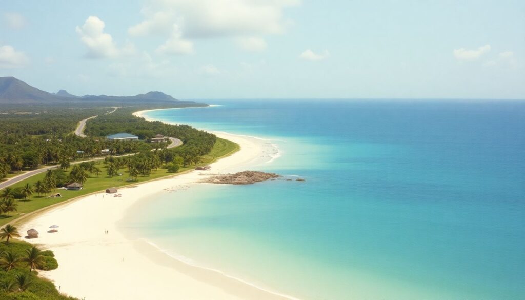 Истории путешествий по Маврику: пляжи - иллюстрация