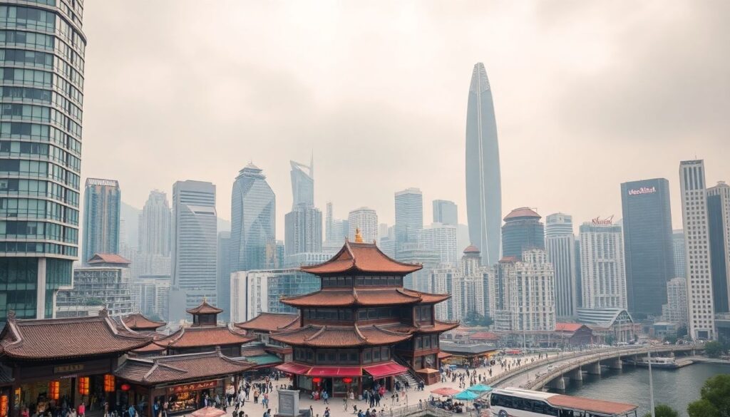 Истории путешествий по Гонконгу: рынок - иллюстрация