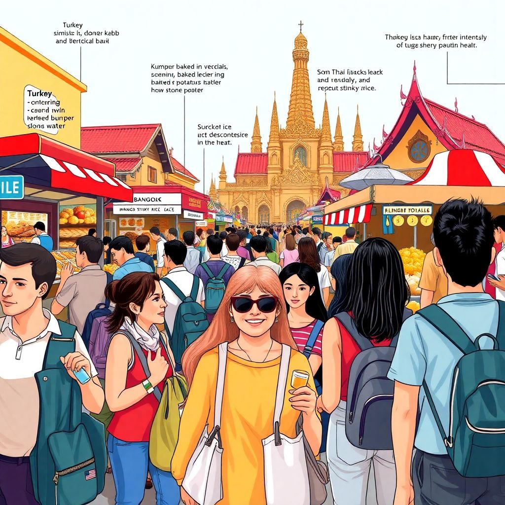 Уличная еда разных стран: что попробовать туристу и чего лучше избегать