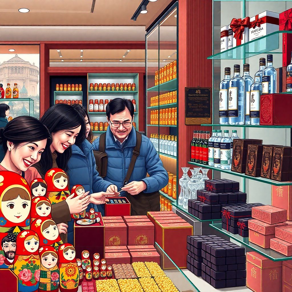 Сувениры для китайских туристов в Москве и где их выгодно купить