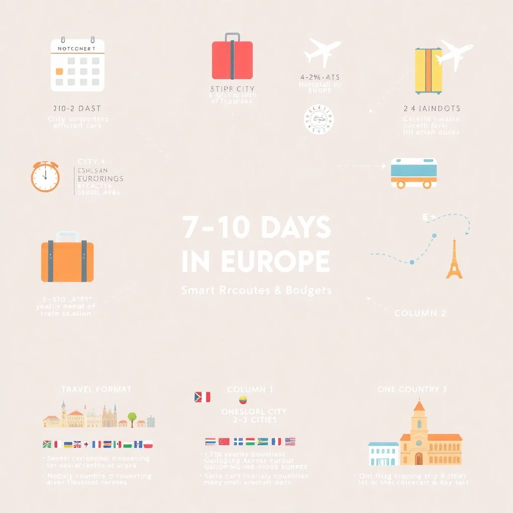 Популярные маршруты по Европе на 7–10 дней с советами опытных туристов