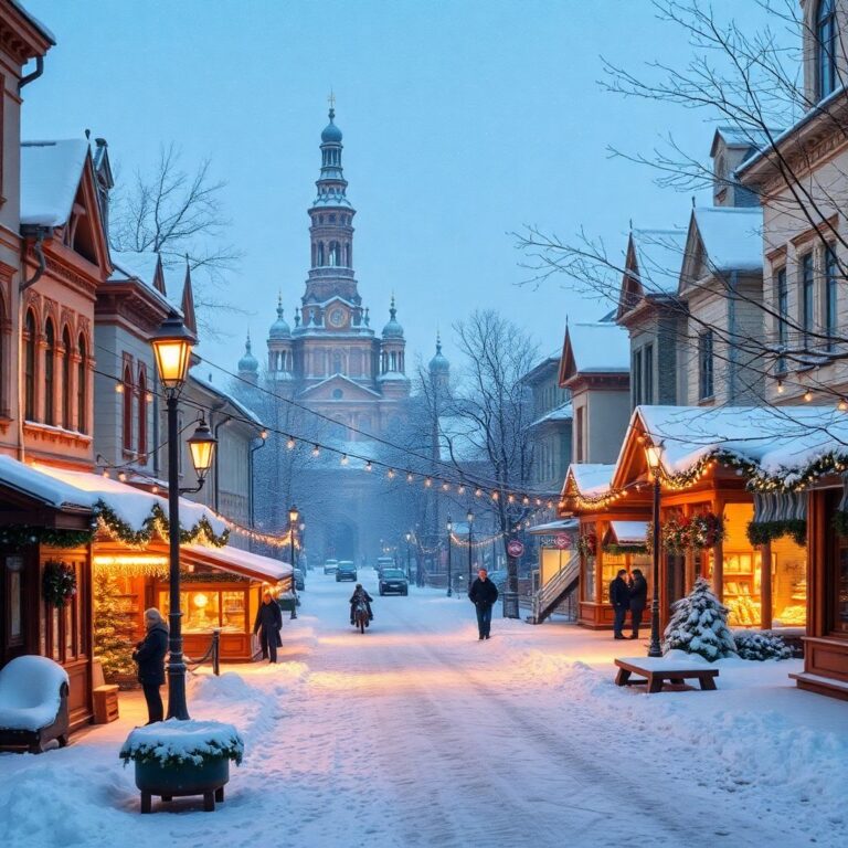 Зимние города России: куда поехать зимой и новогодние туры по России 2025