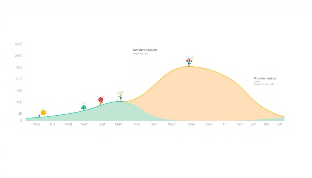 Путешествия в низкий сезон: как сэкономить и увидеть популярные места без толп туристов - иллюстрация