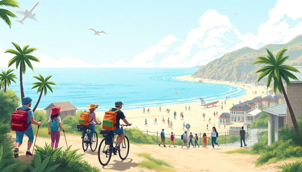 Тренды в туризме: развитие экотуризма, медленных путешествий и отказа от массовых курортов - иллюстрация