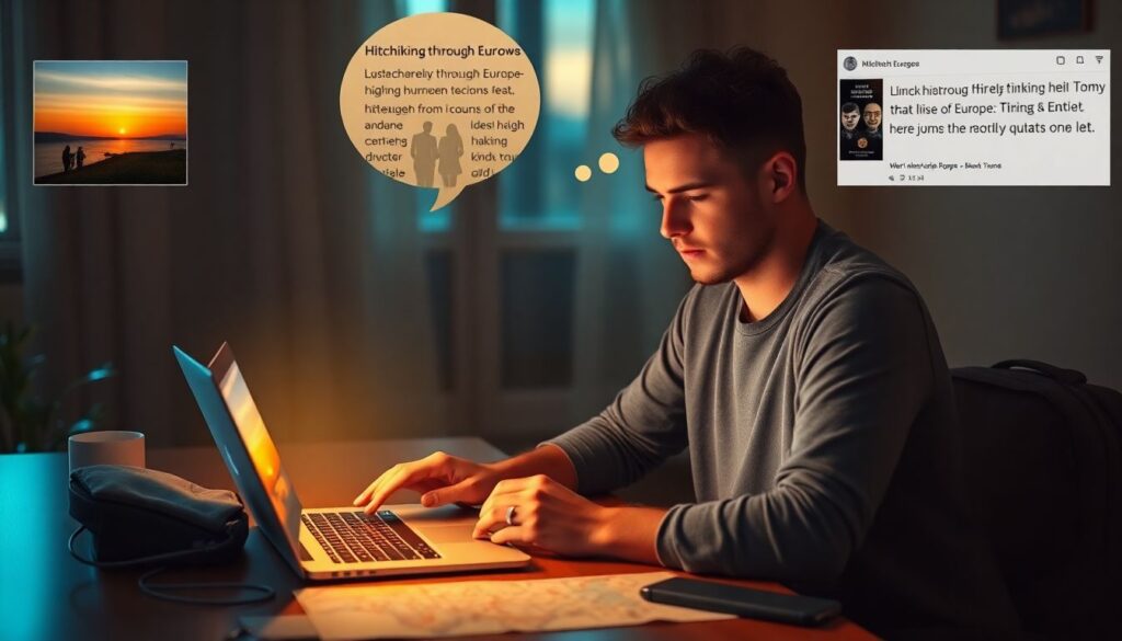 История одного автостопа: неожиданные встречи и уроки дороги - иллюстрация