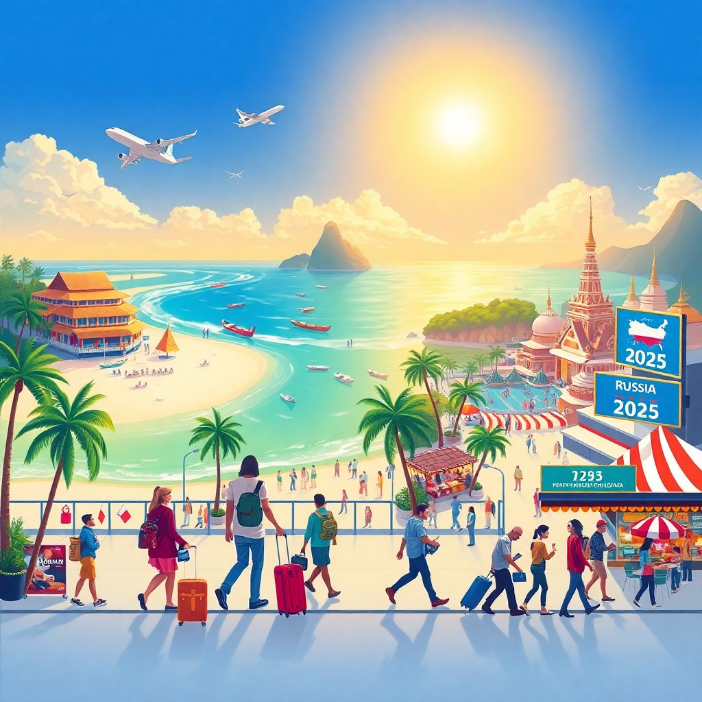 Туры в Таиланд из России 2025: рекорд 1,8 млн туристов и новые правила въезда