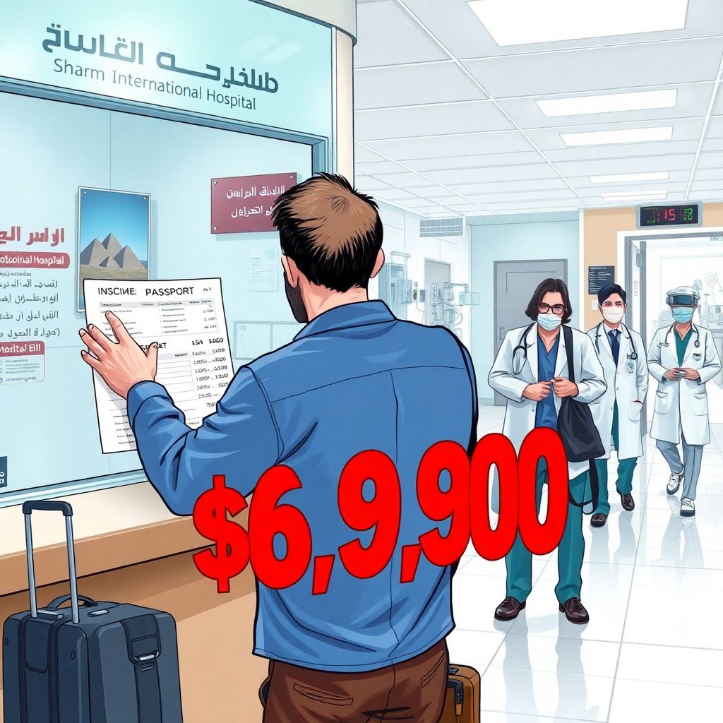 Турист из Москвы в Египте: больница удерживает паспорт из‑за счета за лечение