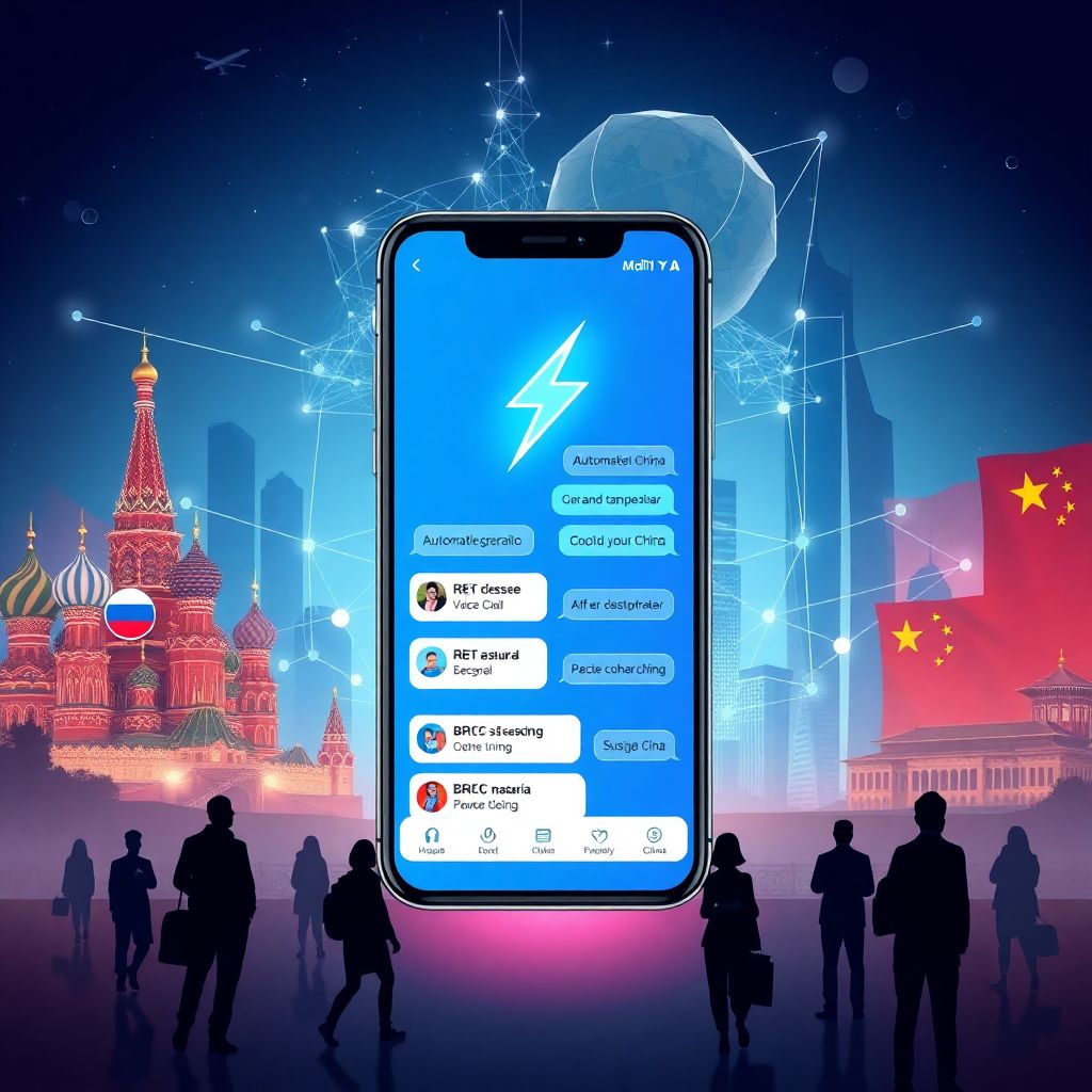 Мессенджер «Молния» для путешественников Россия–Китай с переводом и сервисами