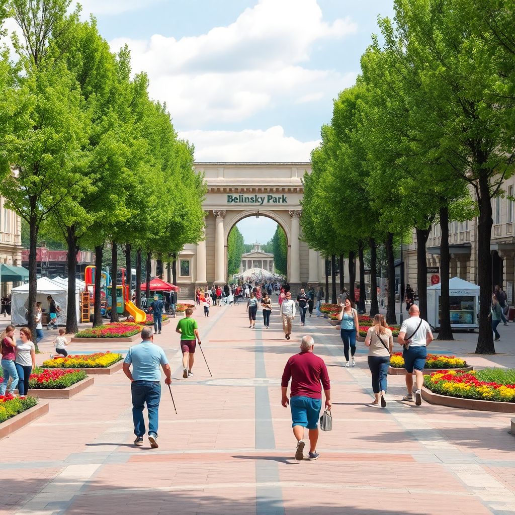 Парк Белинского в Пензе: 770 тысяч гостей и статус туристического магнита