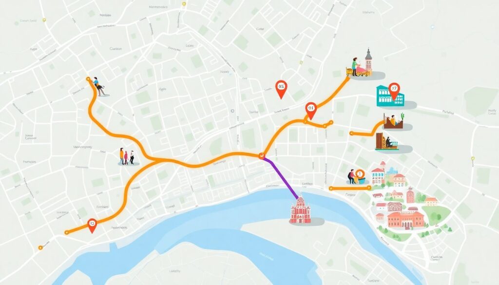 Лучшие городские маршруты для прогулок пешком: как увидеть максимум за один день - иллюстрация