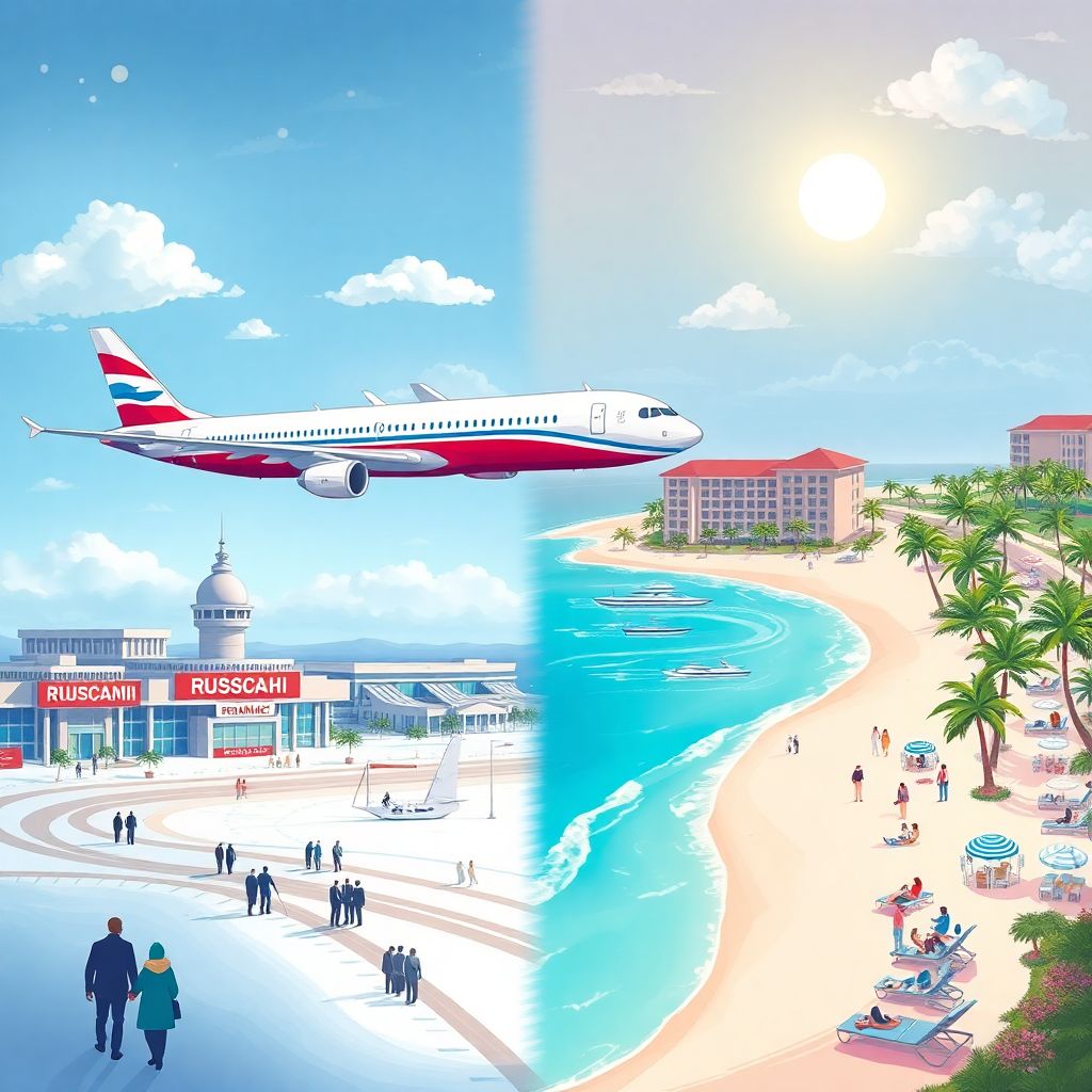 Росавиация готовит возобновление прямых перелётов из России в Доминикану