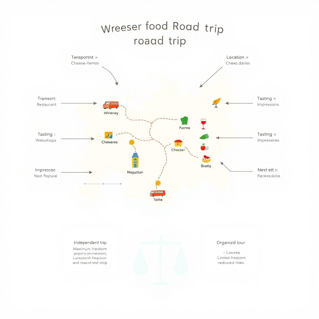 Кулинарный маршрут выходного дня: гастрономическое путешествие по соседнему региону